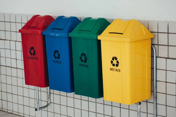 Coletores de resíduos recicláveis