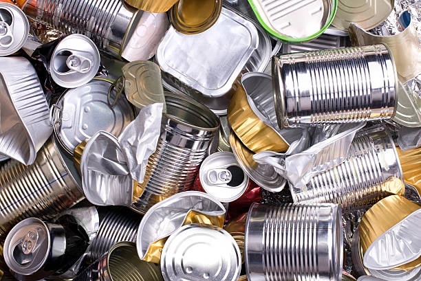 Reciclagem de latas de aço