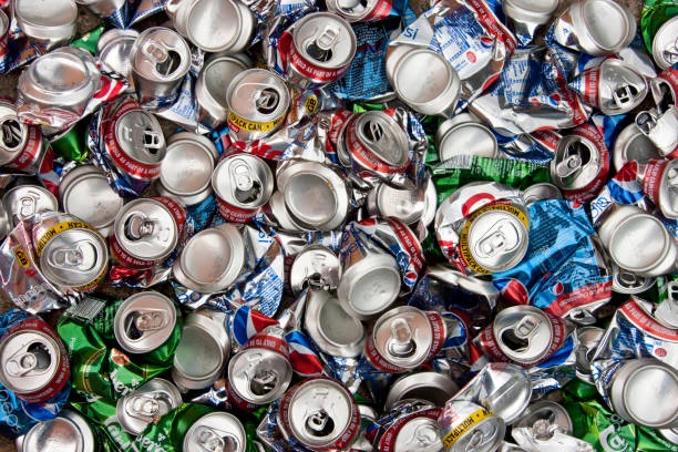 Reciclagem de latas de alumínio